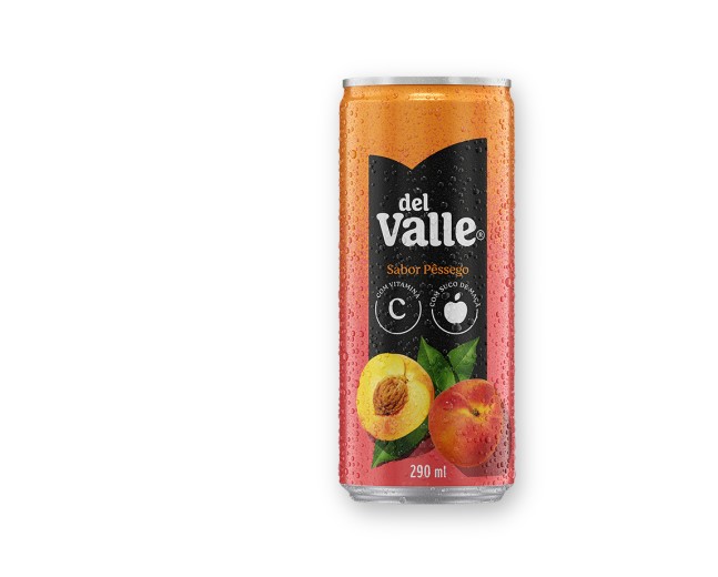 Suco Del Valle Pessêgo Lata 290ml